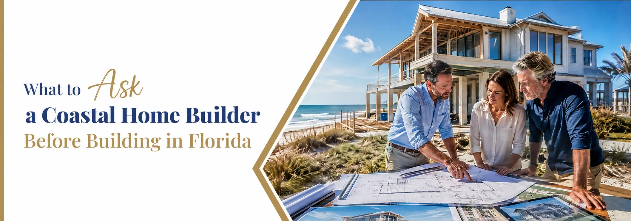 What to Ask a Coastal Home Builder Before Building in Florida